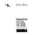 NAKAMICHI TD700 Service Manual NAKAMICHI TD700 Service Manual