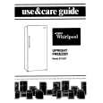 WHIRLPOOL EV150FXRW0 Owners Manual WHIRLPOOL EV150FXRW0 Owners Manual