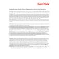 SANDISK Memory StickPRO Duo Card Owners Manual SANDISK Memory StickPRO Duo Card Owners Manual