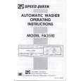 WHIRLPOOL FA3510 Owners Manual WHIRLPOOL FA3510 Owners Manual