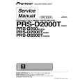PIONEER PRS-D2000T/XU/ES Service Manual PIONEER PRS-D2000T/XU/ES Service Manual