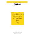 ZANUSSI ZAF2GX Owners Manual ZANUSSI ZAF2GX Owners Manual