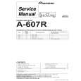 PIONEER A607R Service Manual PIONEER A607R Service Manual