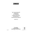 ZANUSSI ZRD23JCS Owners Manual ZANUSSI ZRD23JCS Owners Manual