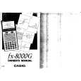 CASIO FX8000G Owners Manual CASIO FX8000G Owners Manual