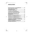 WHIRLPOOL CFS 800 W Installation Manual WHIRLPOOL CFS 800 W Installation Manual