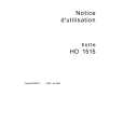 ARTHUR MARTIN ELECTROLUX HO1515B Owners Manual ARTHUR MARTIN ELECTROLUX HO1515B Owners Manual