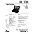 SONY ICFC1000 Service Manual SONY ICFC1000 Service Manual