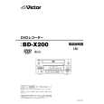JVC BD-X200 Owners Manual JVC BD-X200 Owners Manual