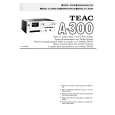 TEAC A-300 Owners Manual TEAC A-300 Owners Manual