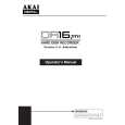 AKAI DR16 PRO VERSION 3.11 Owners Manual AKAI DR16 PRO VERSION 3.11 Owners Manual