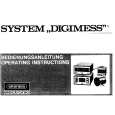 GRUNDIG SYSTEM DIGIMESS Owners Manual GRUNDIG SYSTEM DIGIMESS Owners Manual