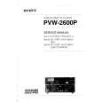 SONY PVW-2600P Service Manual SONY PVW-2600P Service Manual