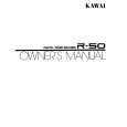 KAWAI R50 Owners Manual KAWAI R50 Owners Manual
