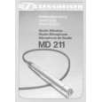 SENNHEISER MD 211 Owners Manual SENNHEISER MD 211 Owners Manual