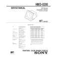 SONY HMDV200_1 Service Manual SONY HMDV200_1 Service Manual
