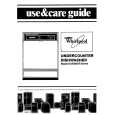 WHIRLPOOL DU5500XR0 Owners Manual WHIRLPOOL DU5500XR0 Owners Manual