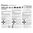 PIONEER DVR-112C/KBXV/5 Owners Manual PIONEER DVR-112C/KBXV/5 Owners Manual