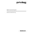 PRIVILEG 005.085 Owners Manual PRIVILEG 005.085 Owners Manual