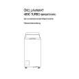 AEG LAV4890T Owners Manual AEG LAV4890T Owners Manual