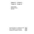 AEG 11602G Owners Manual AEG 11602G Owners Manual
