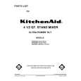 WHIRLPOOL KSM90ER4 Parts Catalog WHIRLPOOL KSM90ER4 Parts Catalog