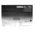YAMAHA AX-35 Instrukcja Obsługi YAMAHA AX-35 Instrukcja Obsługi