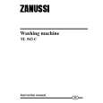 ZANUSSI TL543C Owners Manual ZANUSSI TL543C Owners Manual