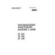 ZANUSSI ZF1027 Owners Manual ZANUSSI ZF1027 Owners Manual