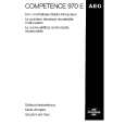 AEG COMP970E Owners Manual AEG COMP970E Owners Manual