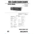 SONY MDXC6400R Service Manual SONY MDXC6400R Service Manual