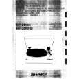 SHARP RP200H Owners Manual SHARP RP200H Owners Manual