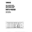 YAMAHA MV422 Owners Manual YAMAHA MV422 Owners Manual