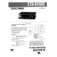 SONY STR-AV880 Service Manual SONY STR-AV880 Service Manual