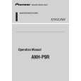 PIONEER ANH-P9R/EW Owners Manual PIONEER ANH-P9R/EW Owners Manual