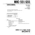 SONY MHC-551 Service Manual SONY MHC-551 Service Manual