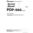 PIONEER PDP-S62/SXTW/E5 Service Manual PIONEER PDP-S62/SXTW/E5 Service Manual