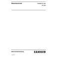 ZANKER DF4240 Owners Manual ZANKER DF4240 Owners Manual