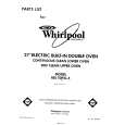 WHIRLPOOL RB170PXL5 Parts Catalog WHIRLPOOL RB170PXL5 Parts Catalog