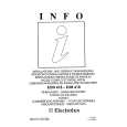 ELECTROLUX EON418 Owners Manual ELECTROLUX EON418 Owners Manual