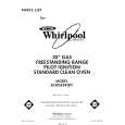 WHIRLPOOL SF305ESRW5 Parts Catalog WHIRLPOOL SF305ESRW5 Parts Catalog