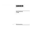 ZANKER CL8082 Owners Manual ZANKER CL8082 Owners Manual