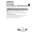 HITACHI CPS235W Owners Manual HITACHI CPS235W Owners Manual