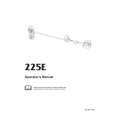 HUSQVARNA 225E Owners Manual HUSQVARNA 225E Owners Manual