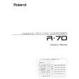 ROLAND R-70 Owners Manual ROLAND R-70 Owners Manual