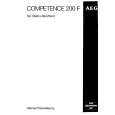 AEG 200 F W Owners Manual AEG 200 F W Owners Manual