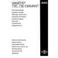 AEG VAMPYR730 Owners Manual AEG VAMPYR730 Owners Manual