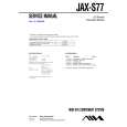 SONY JAXS77 Service Manual SONY JAXS77 Service Manual