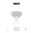 ZANUSSI F1015 Owners Manual ZANUSSI F1015 Owners Manual