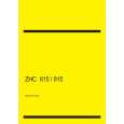 ZANUSSI ZHC915X/V Owners Manual ZANUSSI ZHC915X/V Owners Manual